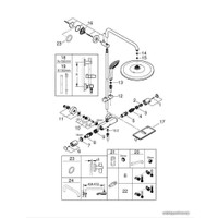 Душевая система  Grohe Vitalio Joy 310 26401001