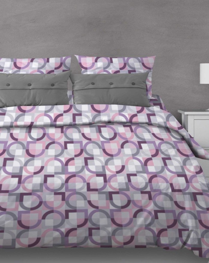 

Постельное белье Бояртекс № 307 Диалог Вид 9/2 (N) Евро-стандарт (бязь, розовый)