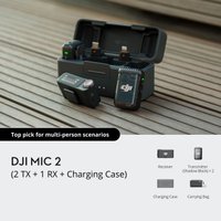 Радиосистема DJI Mic 2 (2TX + 1RX)