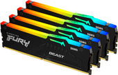 FURY Beast RGB 4x32ГБ DDR5 5600 МГц KF556C40BBAK4-128
