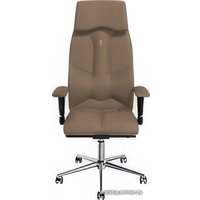 Офисное кресло Kulik System Business (азур, карамель с подголовником)