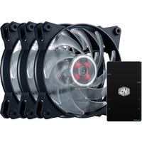 Набор вентиляторов Cooler Master MasterFan Pro 120 Air Balance RGB (3 шт., с контроллером)