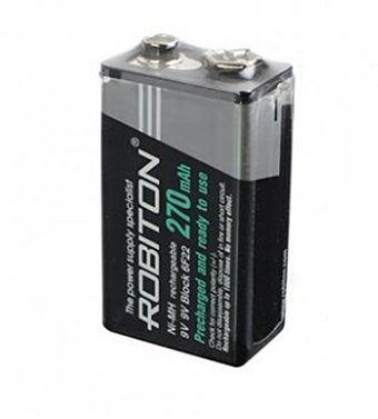 Аккумулятор Robiton 9V RTU270MH-bulk SR1 270mAh