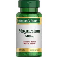 Витамин Nature's Bounty Магний 500мг (100 таблеток) в Бресте