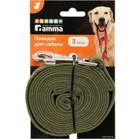 Поводок Gamma Брезентовый 11002002 (зеленый) в Витебске