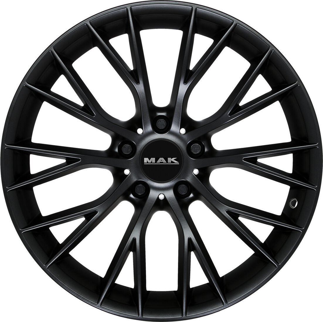 Литые диски MAK Munchen 18x8 5x120мм DIA 72.6мм ET 43мм Matt Black