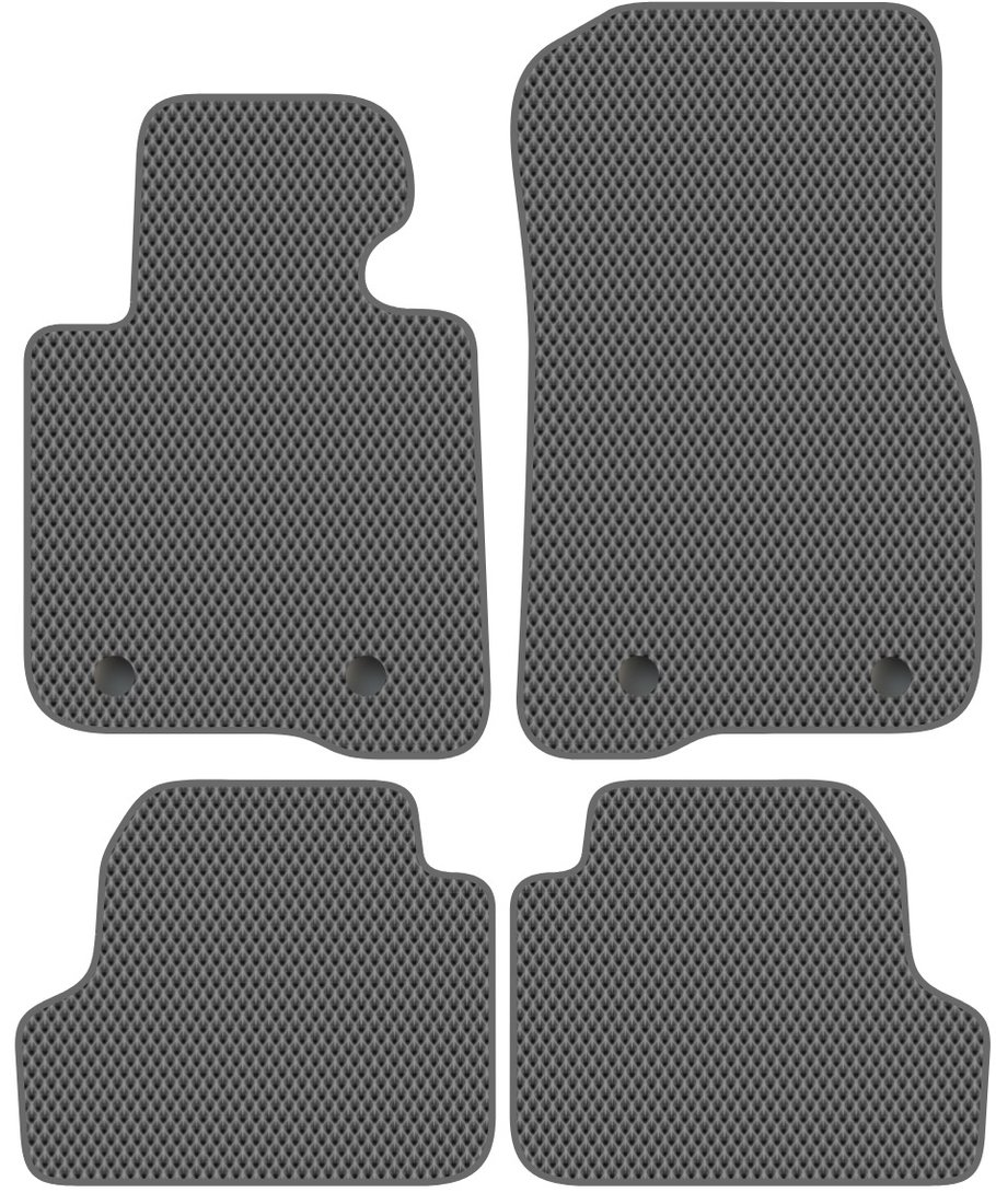 

Комплект ковриков для авто Alicosta BMW 4-Series I (купе / F32) 2013 - 2020 (серый, ромб)