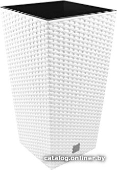 Кашпо Prosperplast Rato Square DRTS400-S449 (белый)