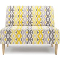 Диван Mio Tesoro Одос Принт (абстракция/ткань микровелюр)