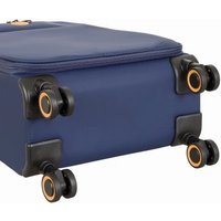 Чемодан-спиннер Verage Cambridge-II 20077W-1 55 см (темно-синий)