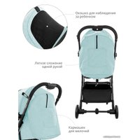 Коляска прогулочная «книга» Indigo Onyx (мятный)