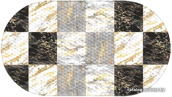 Коврик на присосках Амит Gold Marble DF-270 68x38