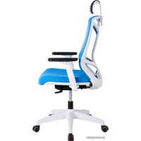 Офисное кресло Chair Meister Nature II (белая крестовина, голубой)