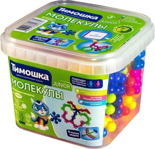 

Конструктор Тимошка Junior М003 Молекулы