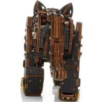 Сборная модель Eco-Wood-Art Котенок (черный)