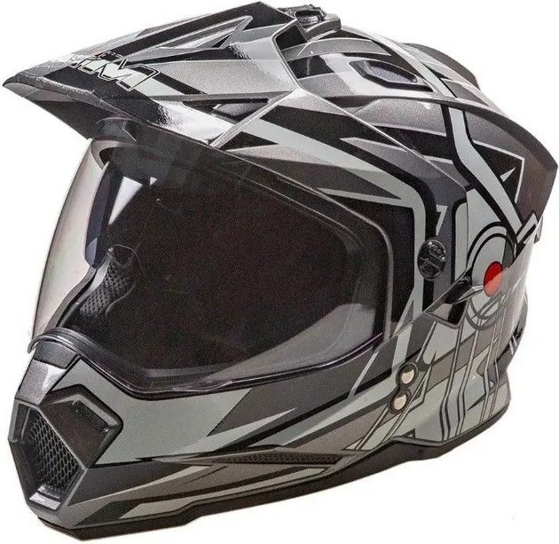 

Мотошлем AIM JK802S 802-024-M (M, черный/серый/белый)