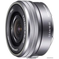 Объектив Sony E PZ 16-50mm F3.5-5.6 OSS (серебристый)