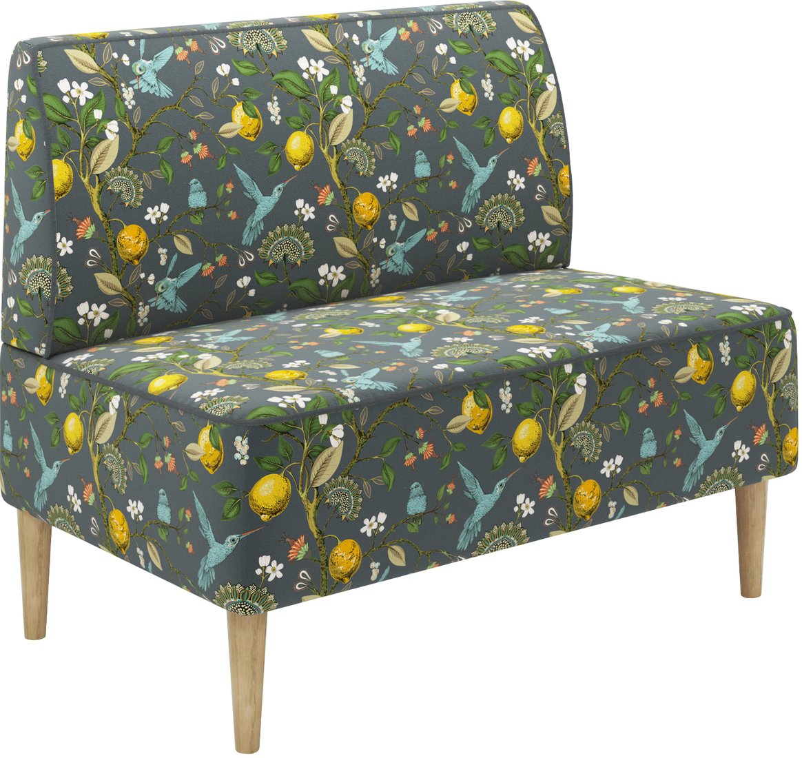 

Диван Mio Tesoro Одос Принт (лимон серый/ткань микровелюр)