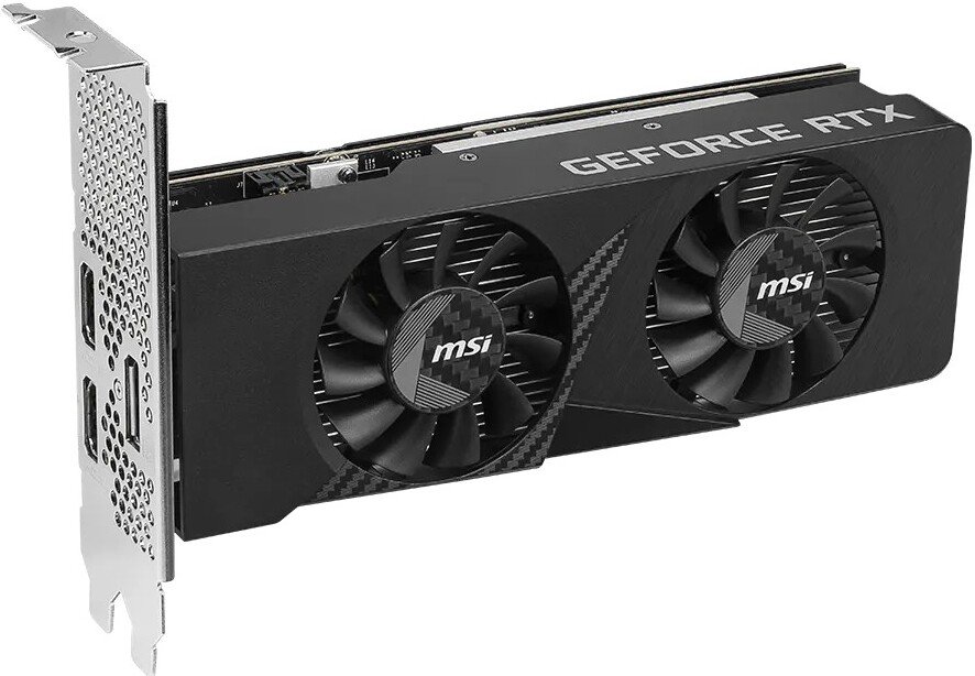 

Видеокарта MSI GeForce RTX 3050 LP E 6G OC