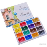 Акварельные краски Сонет 3541138 (16 цв.)