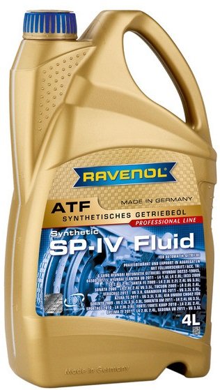 

Трансмиссионное масло Ravenol ATF SP-IV Fluid 4л