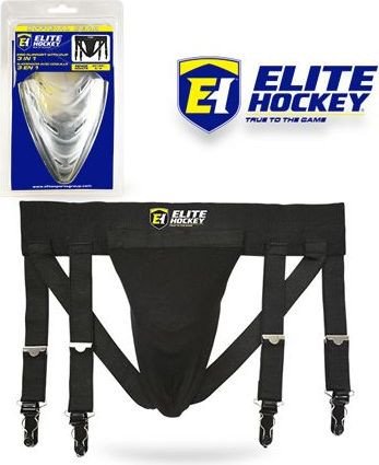 Защита паха CCM Elite Pro 3in1 Support Junior 20 - 24
