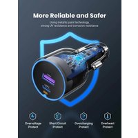 Автомобильное зарядное Ugreen EC701 35023