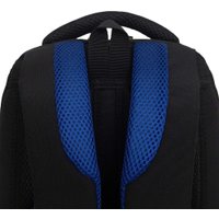 Школьный рюкзак Grizzly RB-552-4 (черный/синий)