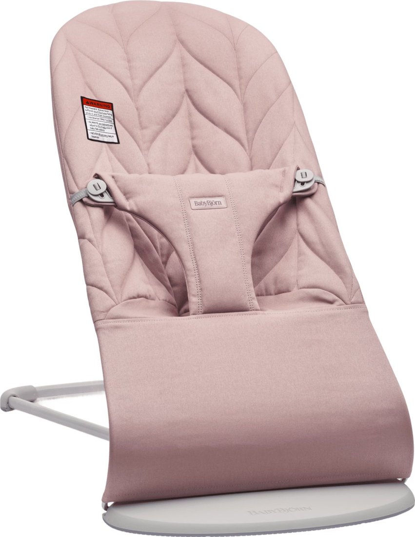 Шезлонг BabyBjorn Bliss Cotton Petal Quilt (розовый)