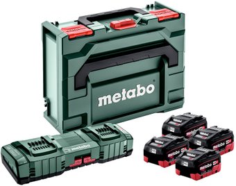 Аккумулятор с зарядным устройством Metabo 685143000 (18В/4x10 Ah + 12-36В + кейс)