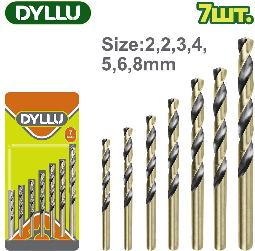 

Набор сверл Dyllu DTTD3K01
