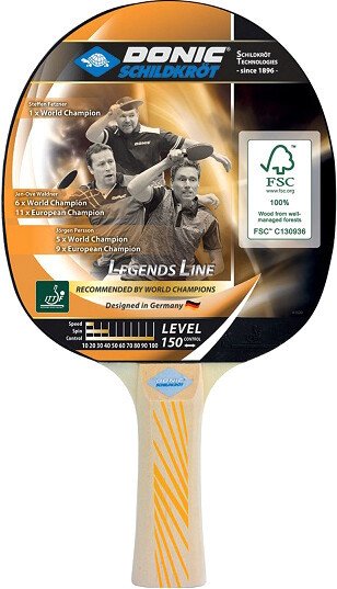 

Ракетка для настольного тенниса Donic-Schildkrot Legends 150 705211