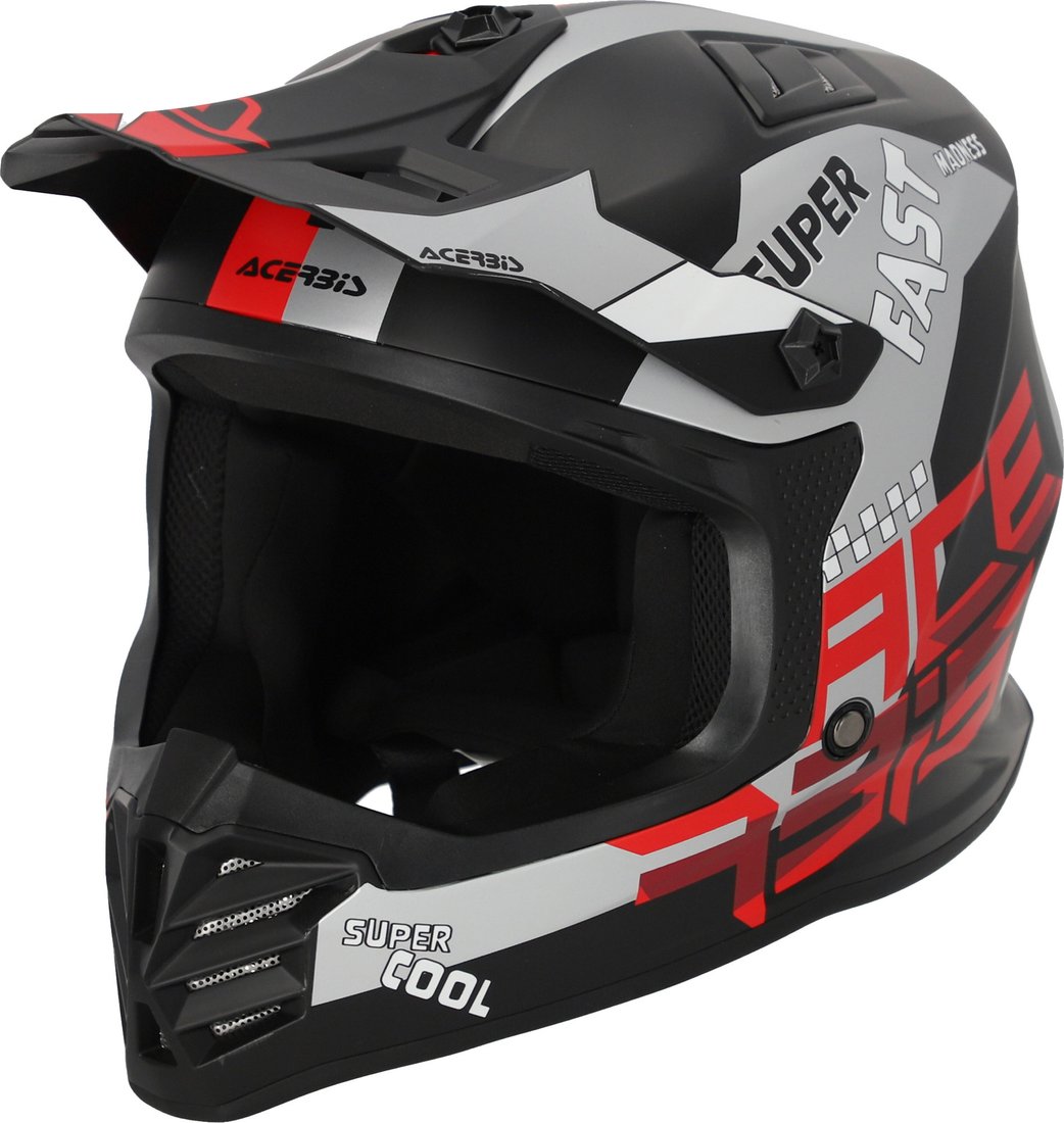 

Мотошлем Acerbis Profile Junior 0025401.323.054 (L, черный/красный)