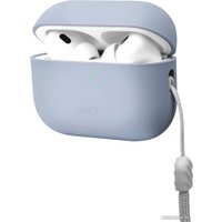 Чехол Uniq Lino для AirPods Pro 2 AIRPODSPRO2-LINOABLU (голубой)