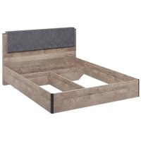 Кровать Империал Стокгольм 160 с ПМ (дуб гранж песочный)