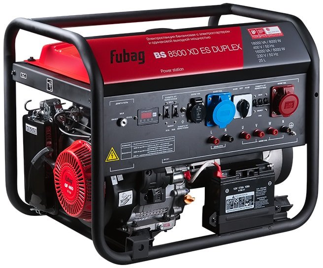

Бензиновый генератор Fubag BS 8500 XD ES Duplex