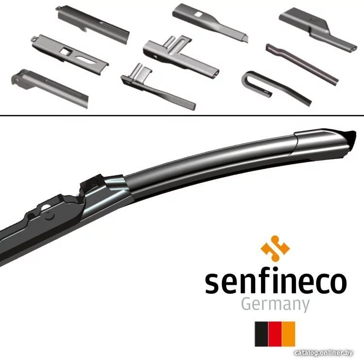 Щетка стеклоочистителя Senfineco FT-U80 14, Flat Multi Wiper Blade 14 350мм