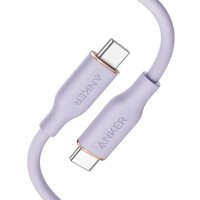 Кабель Anker PowerLine III Flow 643 A8552 USB Type-C - USB Type-C 240W (0.9 м, сиреневый)