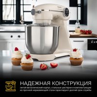 Планетарный миксер Tesler KM-1860 (бежевый)