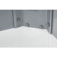 Душевая кабина Saniteco SNT-86 90х90 (серый/матовое стекло)