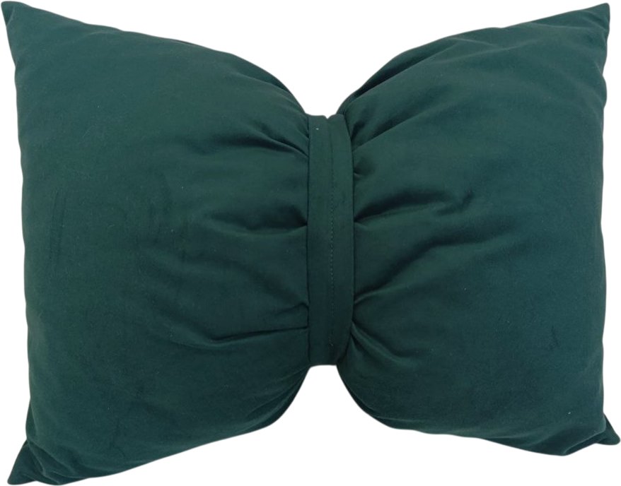 

Декоративная подушка Sled Бант 45x35x17 (зеленый)