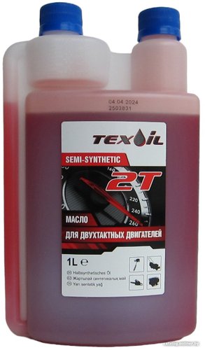 Моторное масло Texoil 2T полусинтетическое с дозатором 1л
