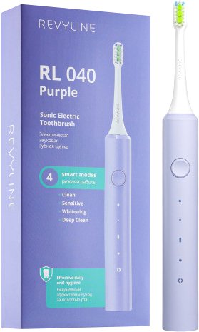 

Электрическая зубная щетка Revyline RL 040 (фиолетовый)