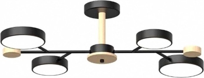 

Люстра средней высоты LED4U L3213-670 BK