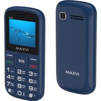 Кнопочный телефон Maxvi B201 (синий)