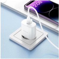 Сетевое зарядное Borofone BA82A (белый) в Гродно