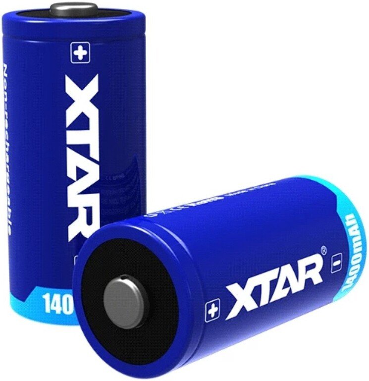 Батарейка XTAR CR123 1400mAh XTAR-CR123A/14 1шт
