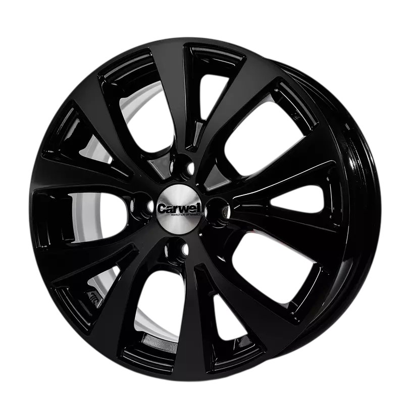 

Литые диски Carwel Талто 161 15x6" 4x100мм DIA 54.1мм ET 46мм BK