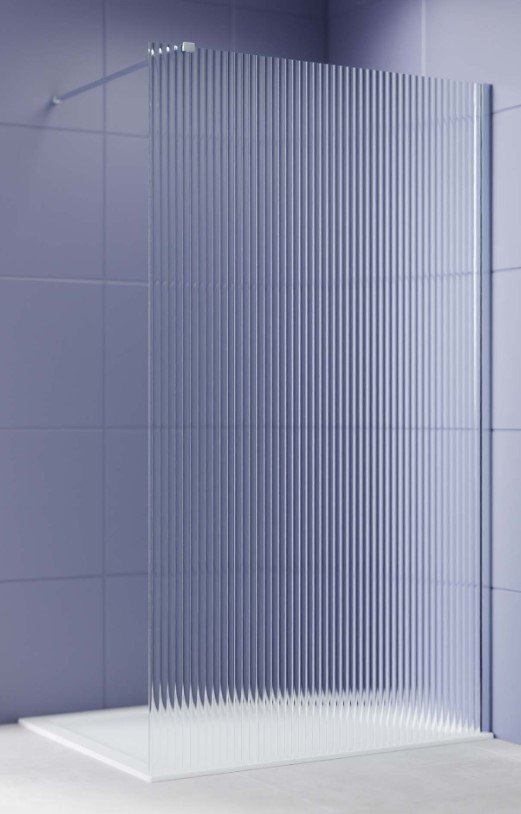 

Душевая стенка Aquatek Walk in с держателем 120x200 AQ.WI.120.2CH (хром/прозрачное рифленое стекло)