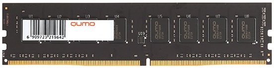 

Оперативная память QUMO 16GB DDR4 PC4-23400 QUM4U-16G2933P21